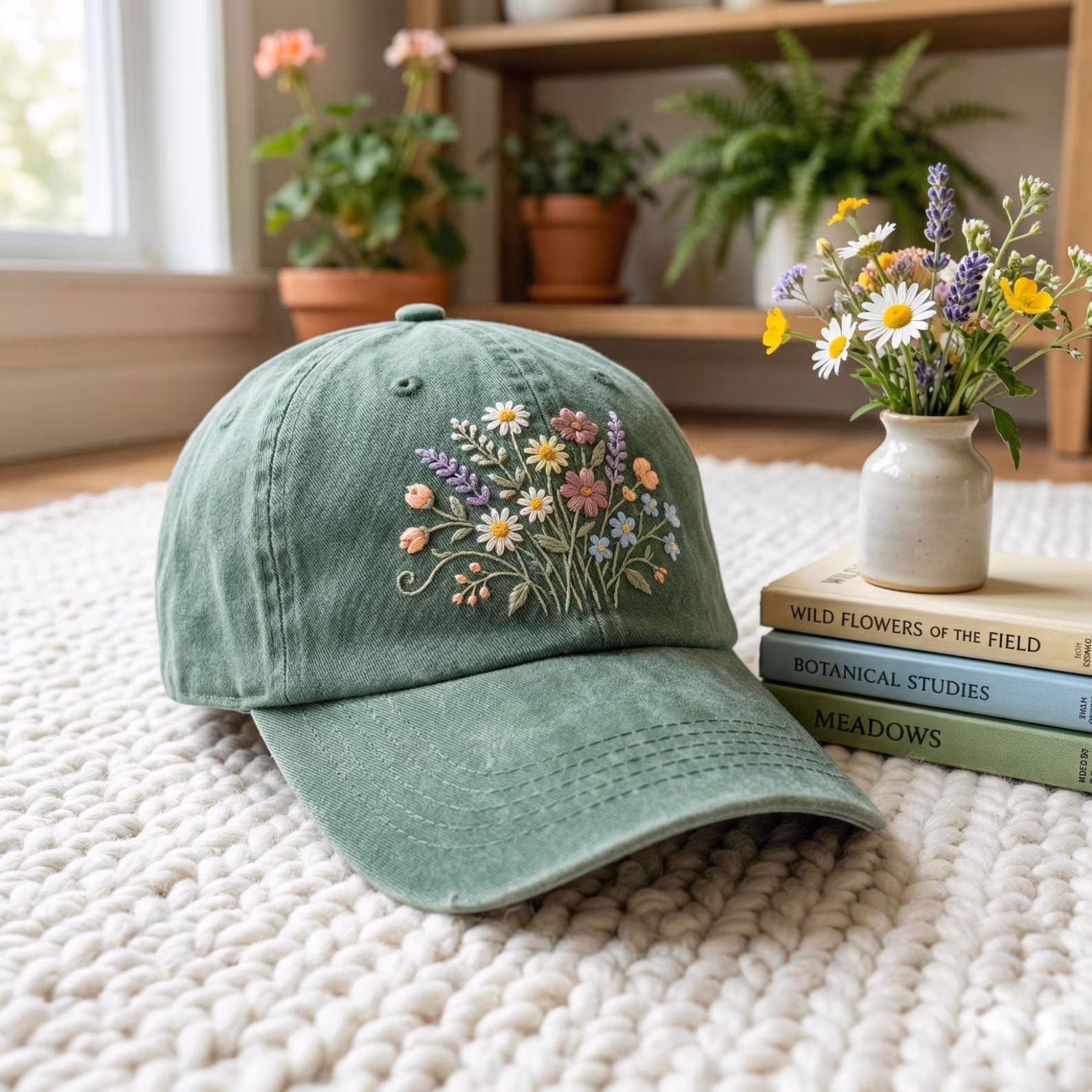 Embroidered Hat