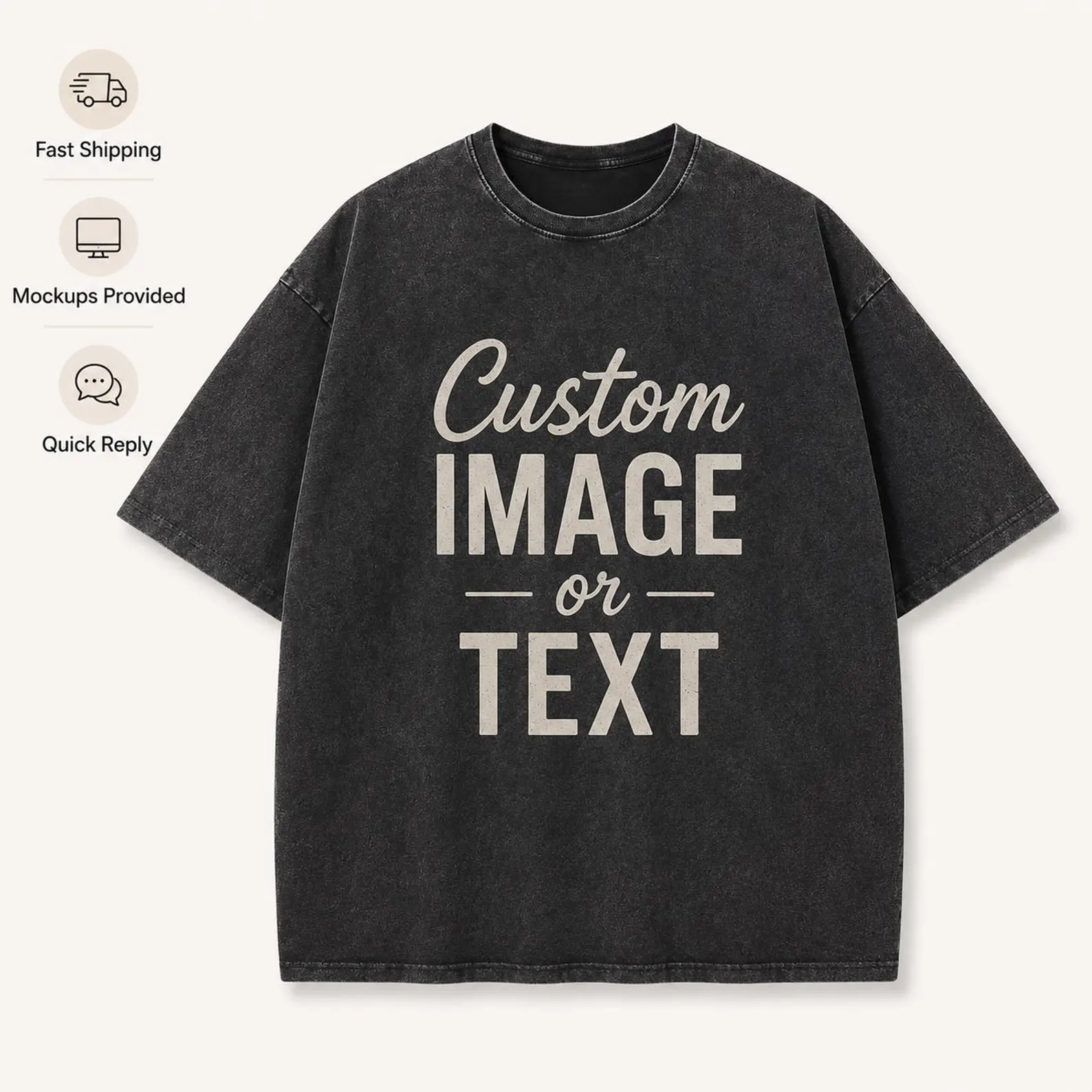 Oversized Art Tee